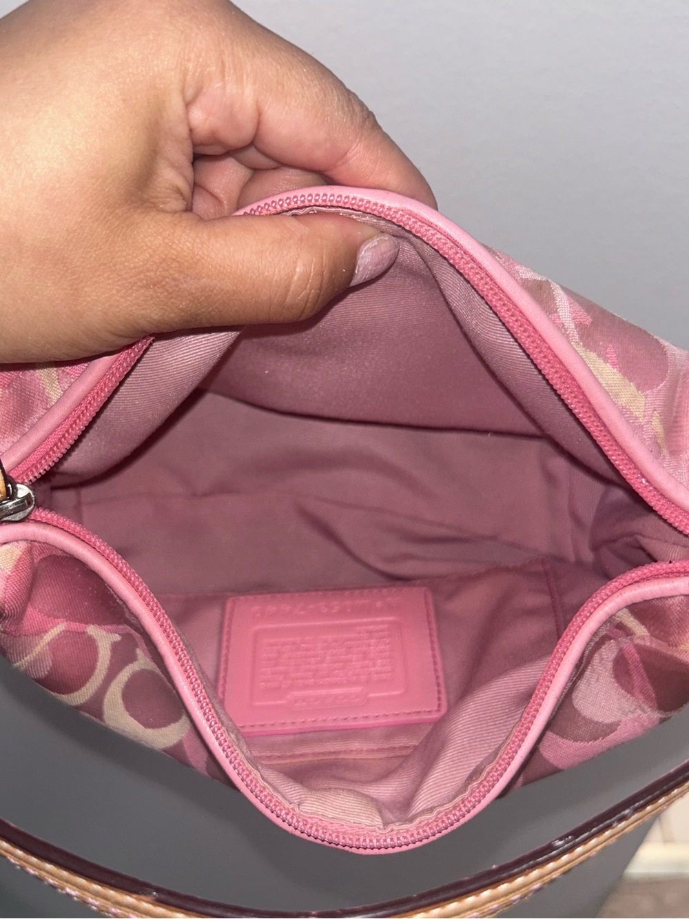 Pink Coach Ladybug Purse - Picture 11 of 12